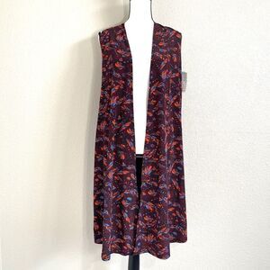 LuLaRoe Joy Cardigan Vest size XS